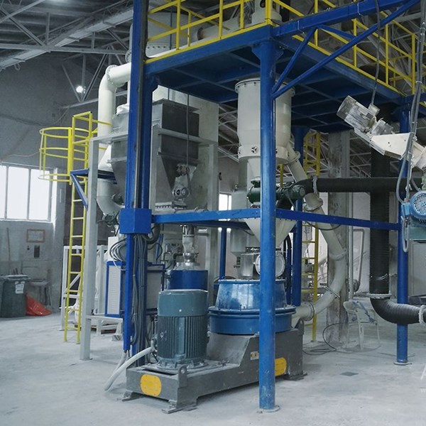 塞尔维亚某矿物工厂重质碳酸钙球磨分级+改性生产线