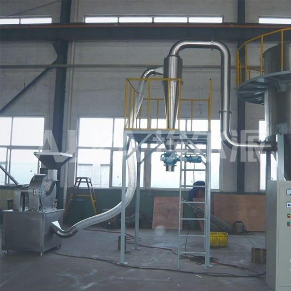 青岛某洗涤用品厂皂粉超微粉碎生产线