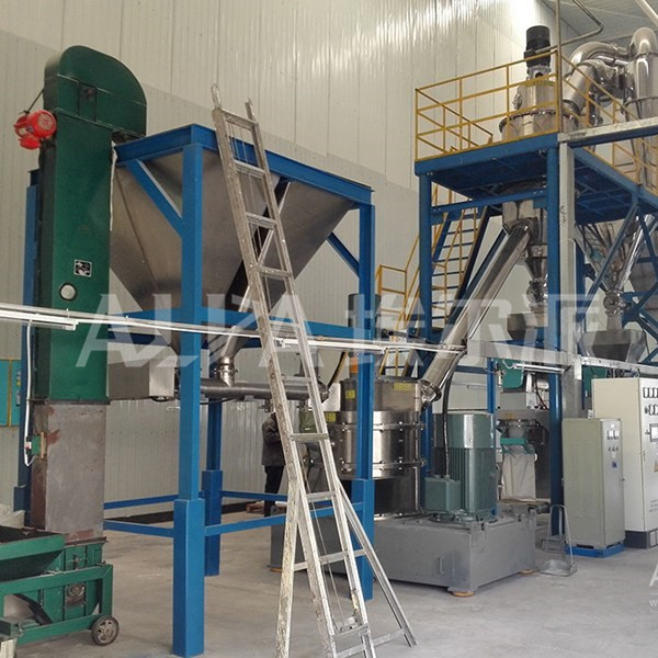 山东某公司豌豆分离蛋白机械粉碎机生产线